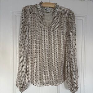 Rachel Zoe Polka Dot Blouse
